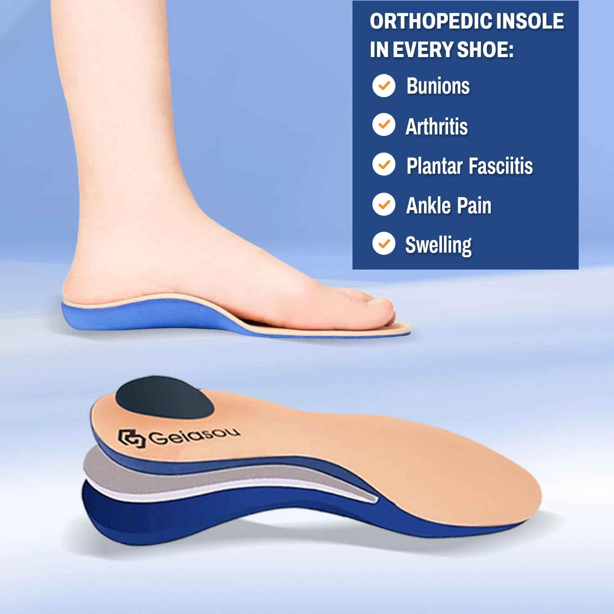 Cuzcare Women Orthopedic Shoes Comfortable Sneakers
